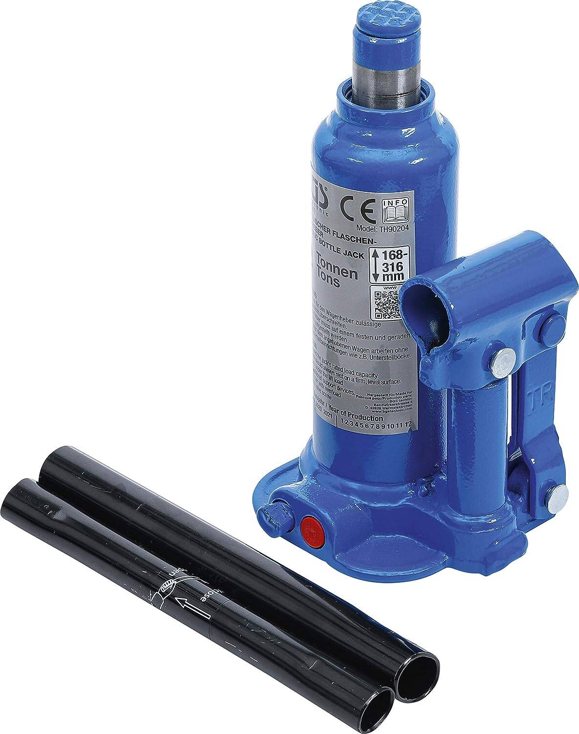 Hydraulic cylinder jack - 2 T - BGS