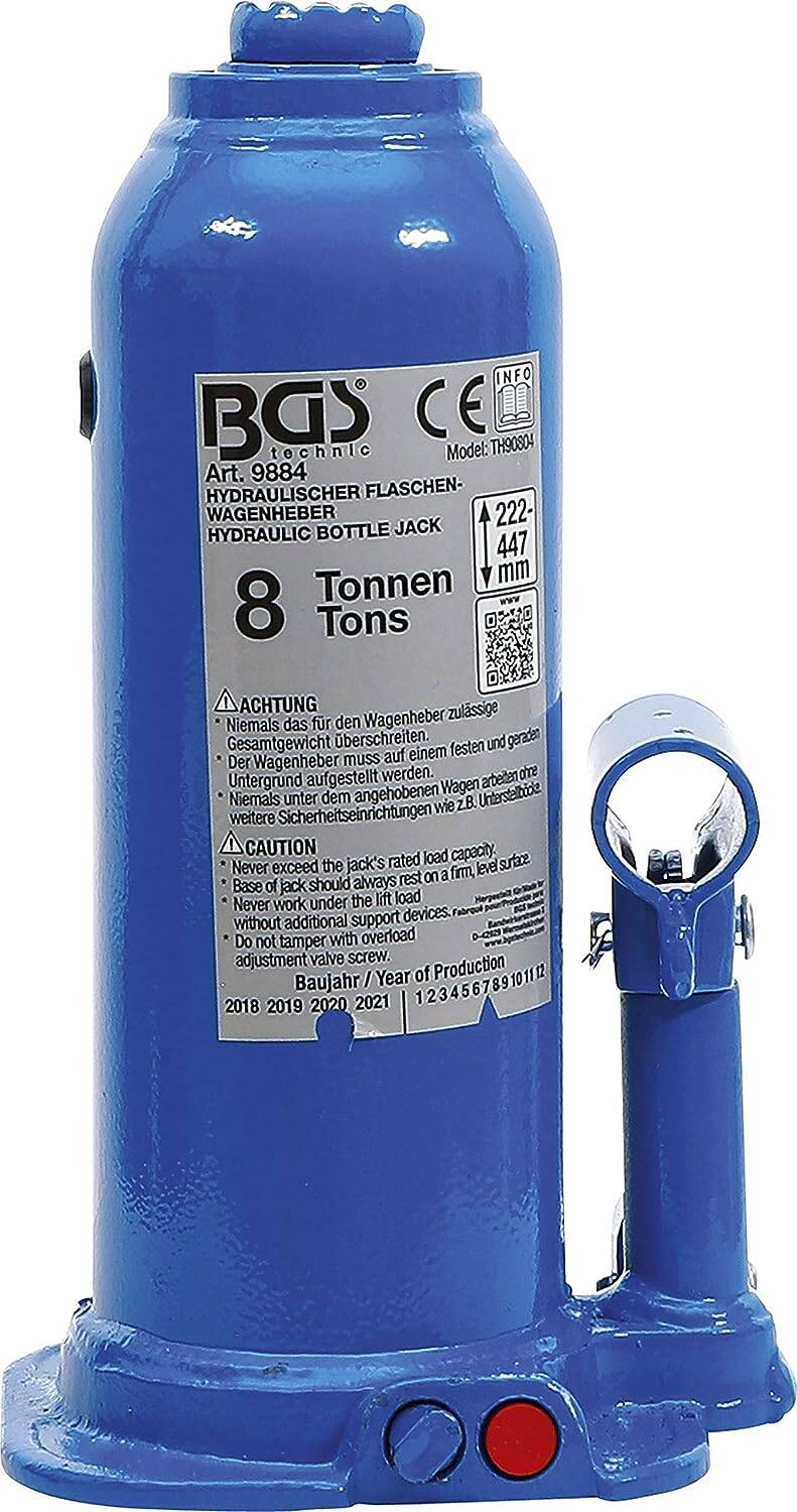 Hydraulic cylinder jack - 8 T - BGS