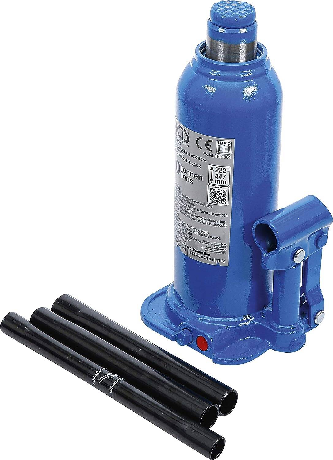 Hydraulic cylinder jack - 10 T - BGS