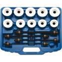 Coffret d'extraction de roulements et de silentblocs - avec 4 vis - 24 pièces BGS - 1514
