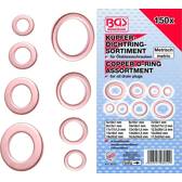 Surtido de juntas - cobre - BGS - 150 piezas BGS - 8052