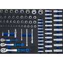 3/3 Werkplaatswageninzet: Doppenset - BGS - 80-dlg BGS - 4015