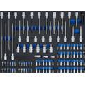 Gereedschapswagen-inzet: Bits en bitdoppen - BGS - 104-dlg BGS - 4017