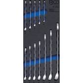Gereedschapswagen inzet 1/3: Ringsteeksleutelset 6 22 mm - BGS - 12dlg BGS - 4082