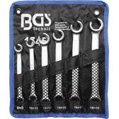 Set of pipe wrenches - 8 x 9 - 18 x 19 mm - 6 pieces BGS - 1745