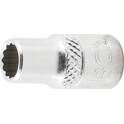 Socket for wrench, twelve points - 6.3 mm (1/4") - 1/4" BGS - 10873