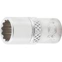 Socket for wrench, twelve points - 6.3 mm (1/4") - 5/16" BGS - 10875