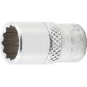 Socket for wrench, twelve points - 6.3 mm (1/4") - 3/8" BGS - 10877