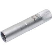 Zwölfkant-Magnet-Zündkerzenstecker, lang - 10 mm (3/8") - 14 mm BGS - 2446