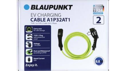 Câble de recharge véhicule électrique T1>T2 BLAUPUNKT 0270002
