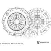 Clutch Kit BLUE PRINT - ADM53069