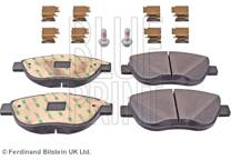 Front brake pad set