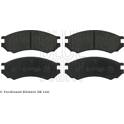 Front brake pad set BLUE PRINT - ADN14234