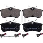 Rear brake pad set BLUE PRINT - ADF124216