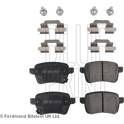 Rear brake pad set BLUE PRINT - ADL144232