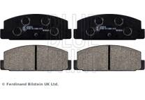 Rear brake pad set