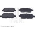Rear brake pad set BLUE PRINT - ADN142113