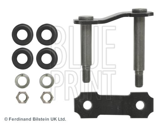 Mounting, spring shackle
