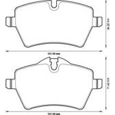 Bremsbeläge vorne BOLK - BOL-G091099