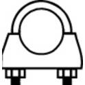 Pipe fitting (exhaust system) BOLK - BOL-C071034