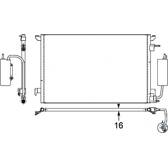 Condenseur (climatisation) BOLK - BOL-C101001