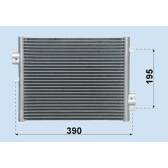 Condensor, airconditioning BOLK - BOL-C0217027