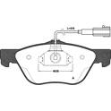 Front brake pad set (4 pcs) BOLK - BOL-I010363