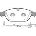 Front brake pad set (4 pcs) BOLK - BOL-I010365