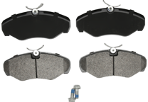 Front brake pad set