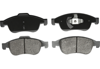 Front brake pad set