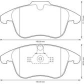 Front brake pad set BOLK - BOL-G041169