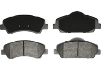 Front brake pad set