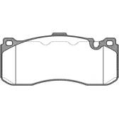 Front brake pad set BOLK - BOL-G101025