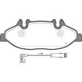 Front brake pad set BOLK - BOL-I010351