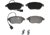 Front brake pad set