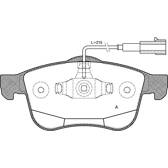Front brake pad set BOLK - BOL-I010357