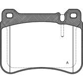 Front brake pad set BOLK - BOL-I010368