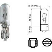 Set van 2 gloeilampen W1,2W BOLK - BOL-86317X