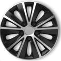 Set of 4 RAPIDE SB black and grey wheel covers 13 inch BOLK - BOL-I070082