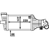Intercooler, inlaatluchtkoeler BOLK - BOL-C031646