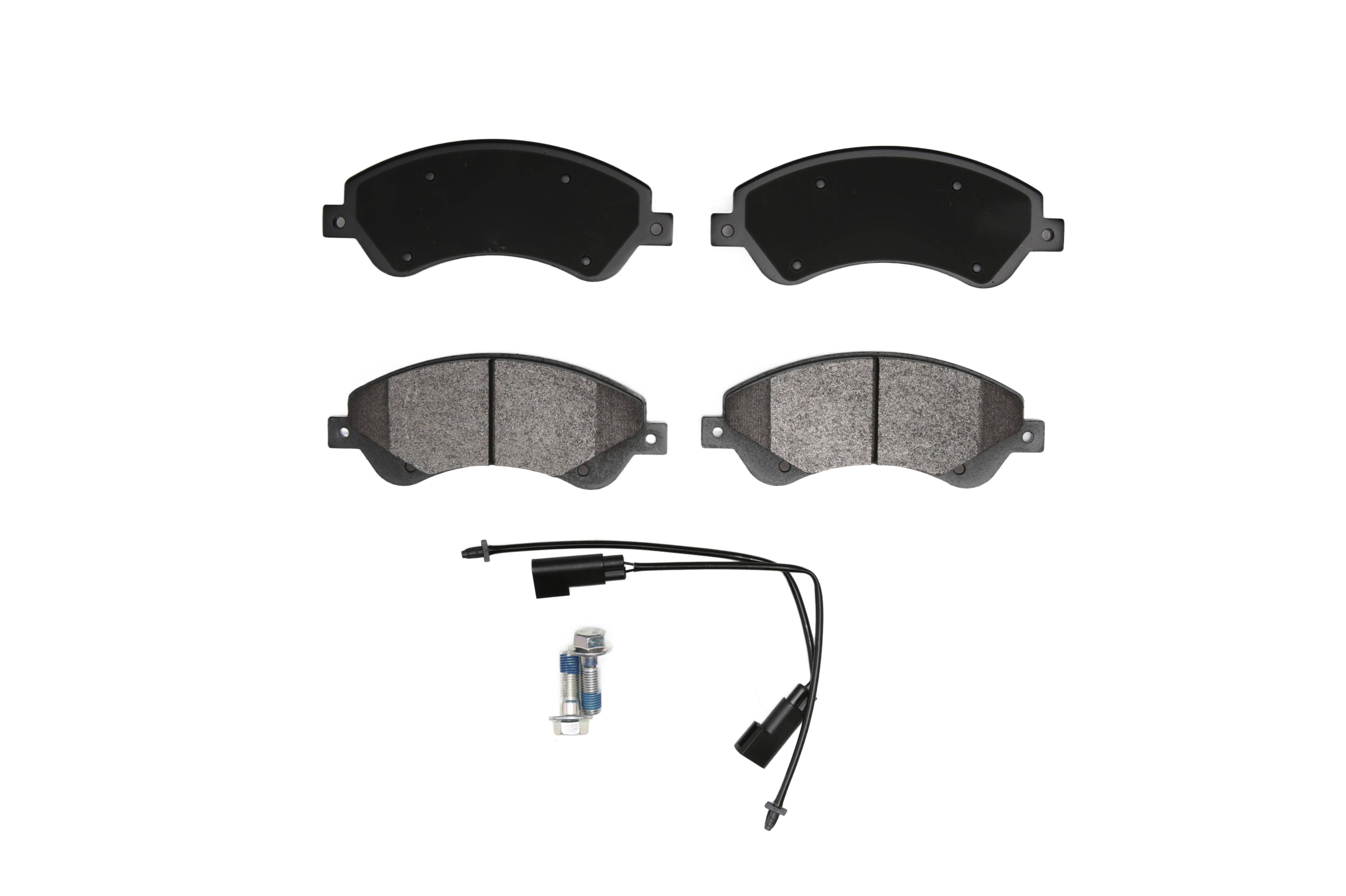 Front brake pad set