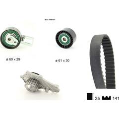 Kit de distribution + pompe à eau BOLK - BOL-J040101