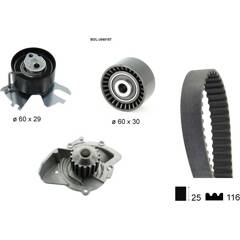 Kit de distribution + pompe à eau BOLK - BOL-J040107