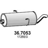 Pot échappement / Silencieux arrière BOLK - 367053