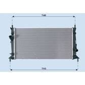 Radiator, engine cooling BOLK - BOL-C011458