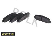Rear brake pad set
