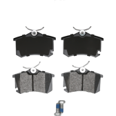 Rear brake pad set BOLK - BOL-I010374