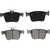 Rear brake pad set BOLK - BOL-K010026