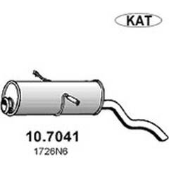 Silencieux arrière BOLK - 07165171