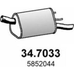 Silencieux arrière BOLK - BOL-C091175